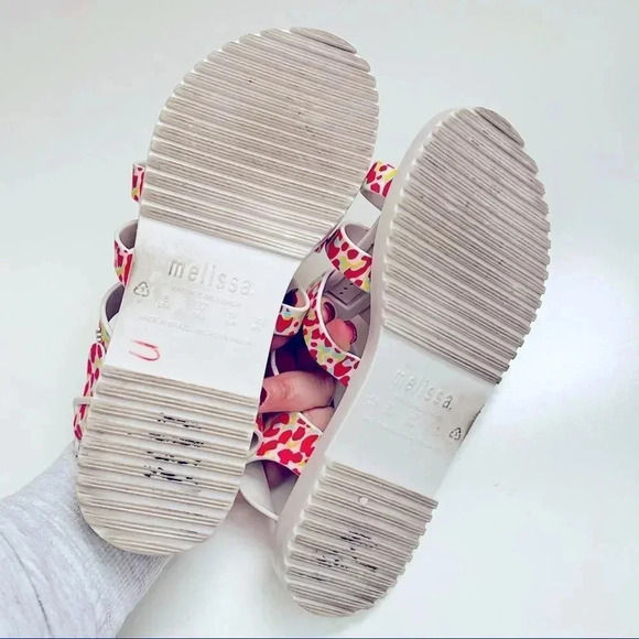 Melissa Rare Neon Leopard Sandals - Picture 7 of 7